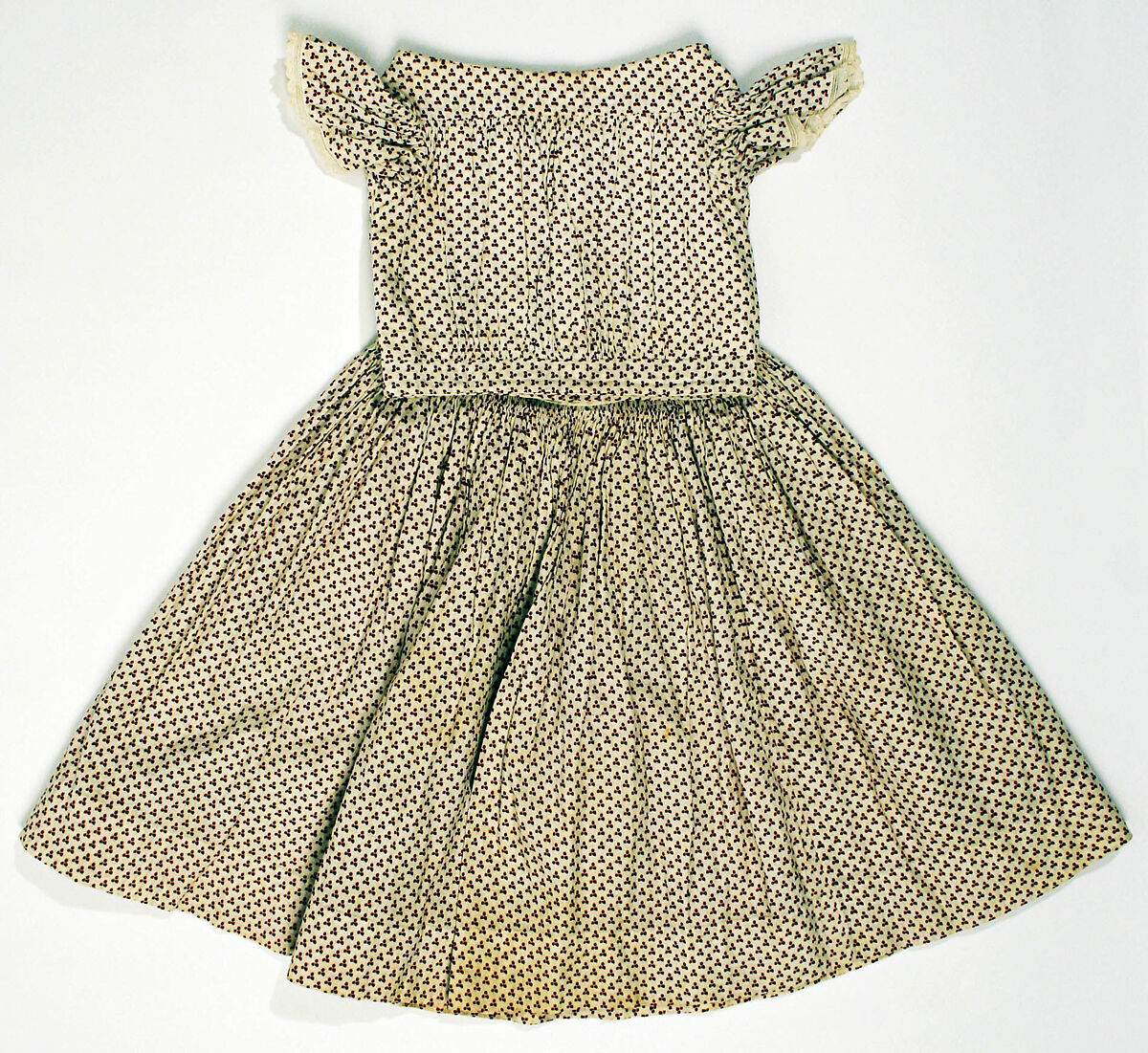 Dress, cotton, American 