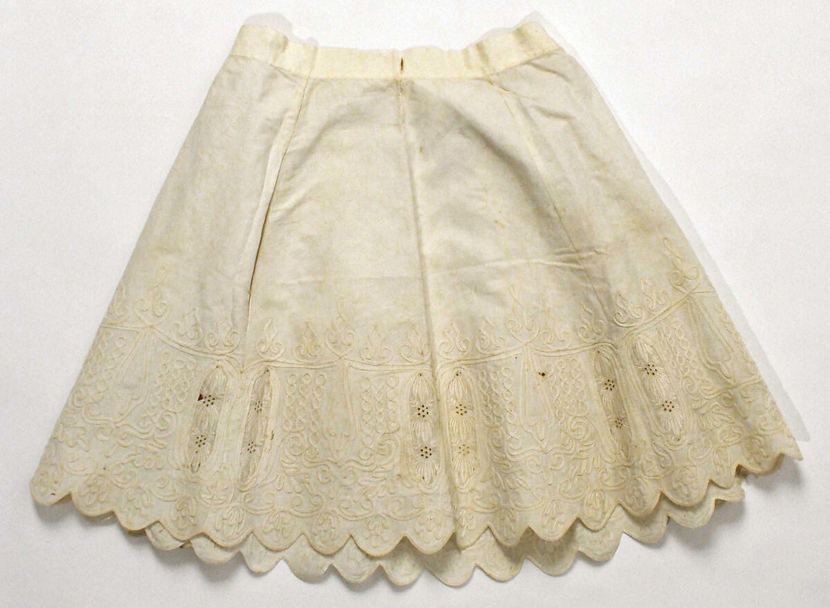 Dress, cotton, American