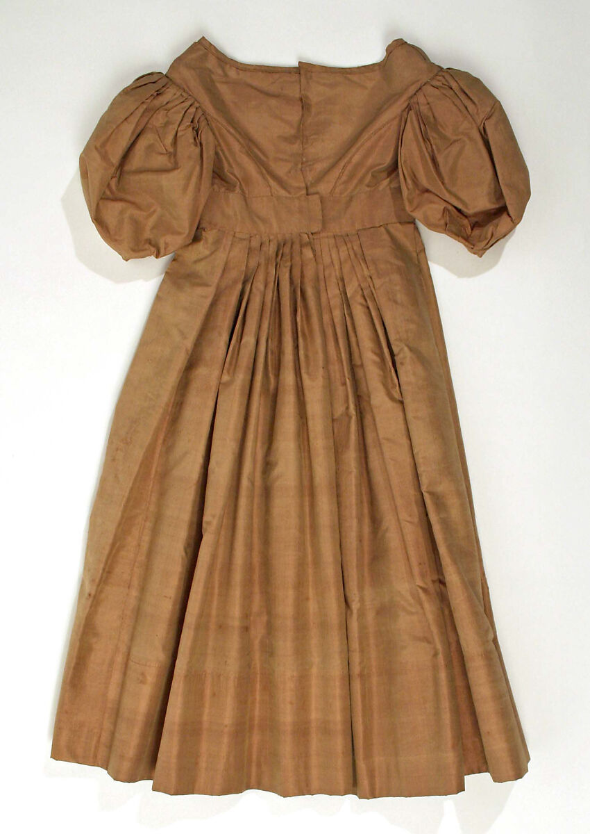 Dress, silk, American