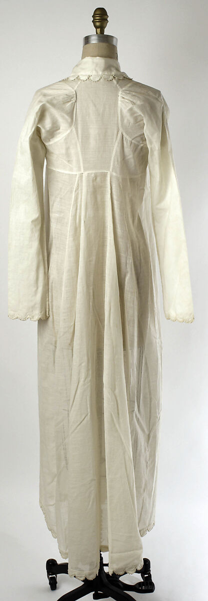 Dress, cotton, American