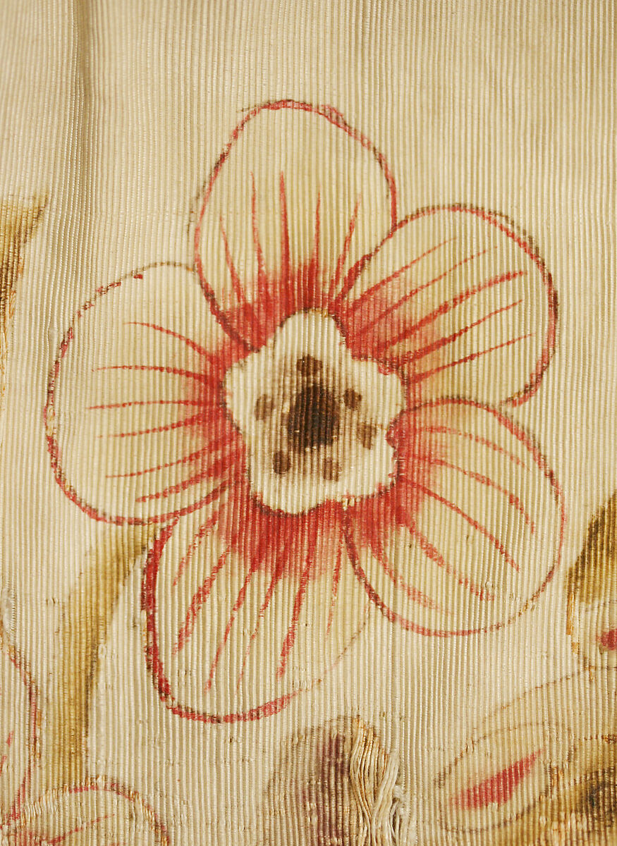 Dress, silk, Spanish