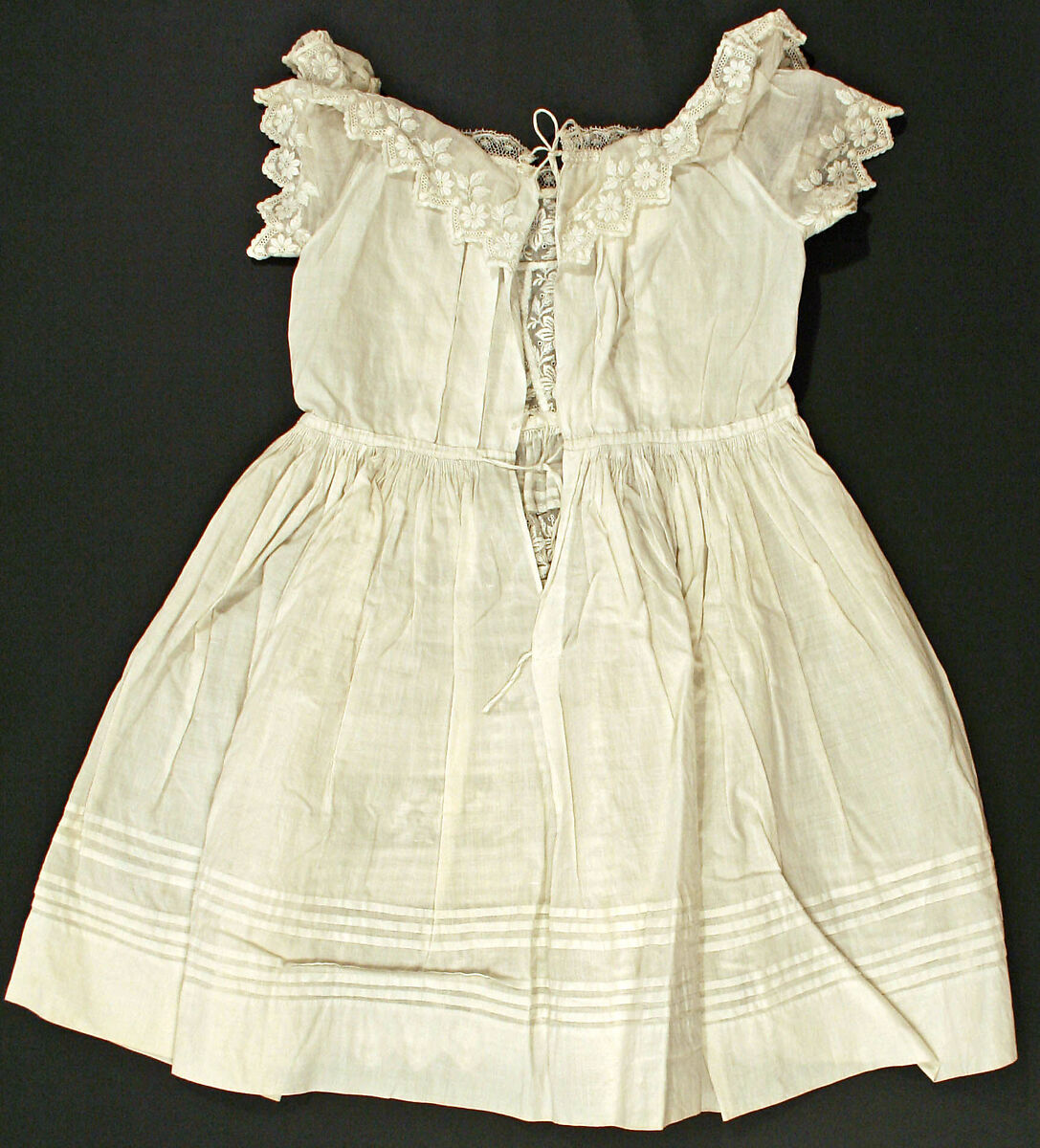 Dress, linen, American
