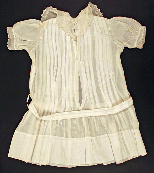 Dress, cotton, American