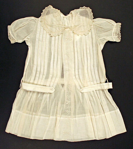 Dress, cotton, American