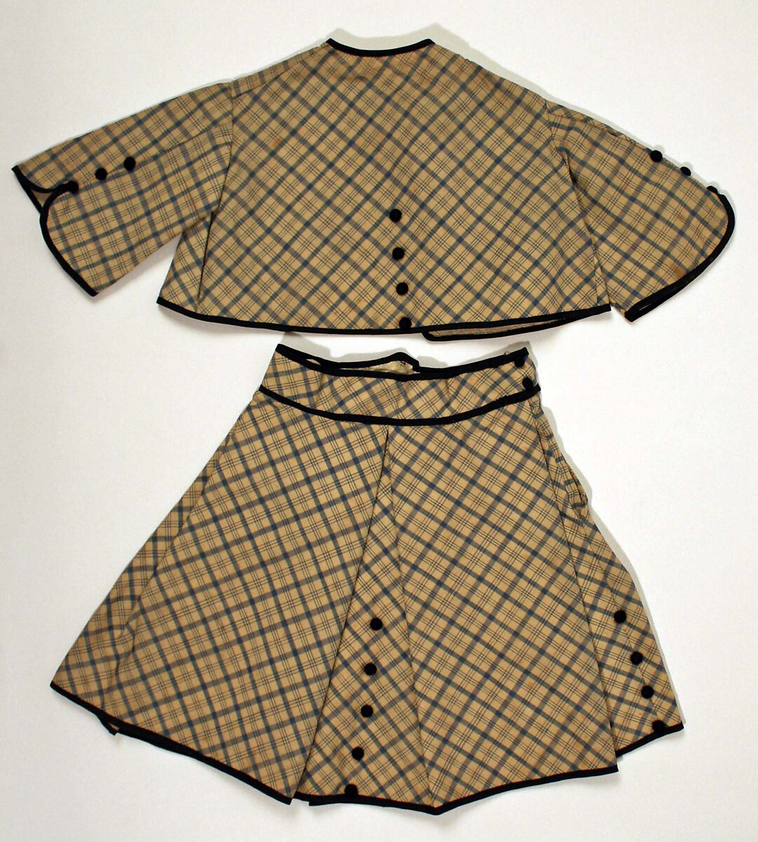 Dress, wool, American