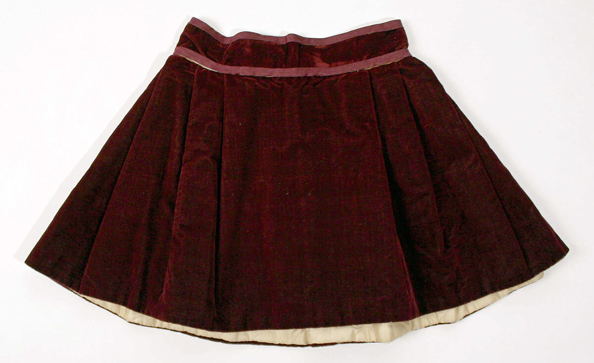 Dress, silk, American