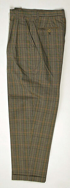 Ensemble, Marie-France Cohen, (a) linen, (b, c) cotton, (d) leather, metal, French