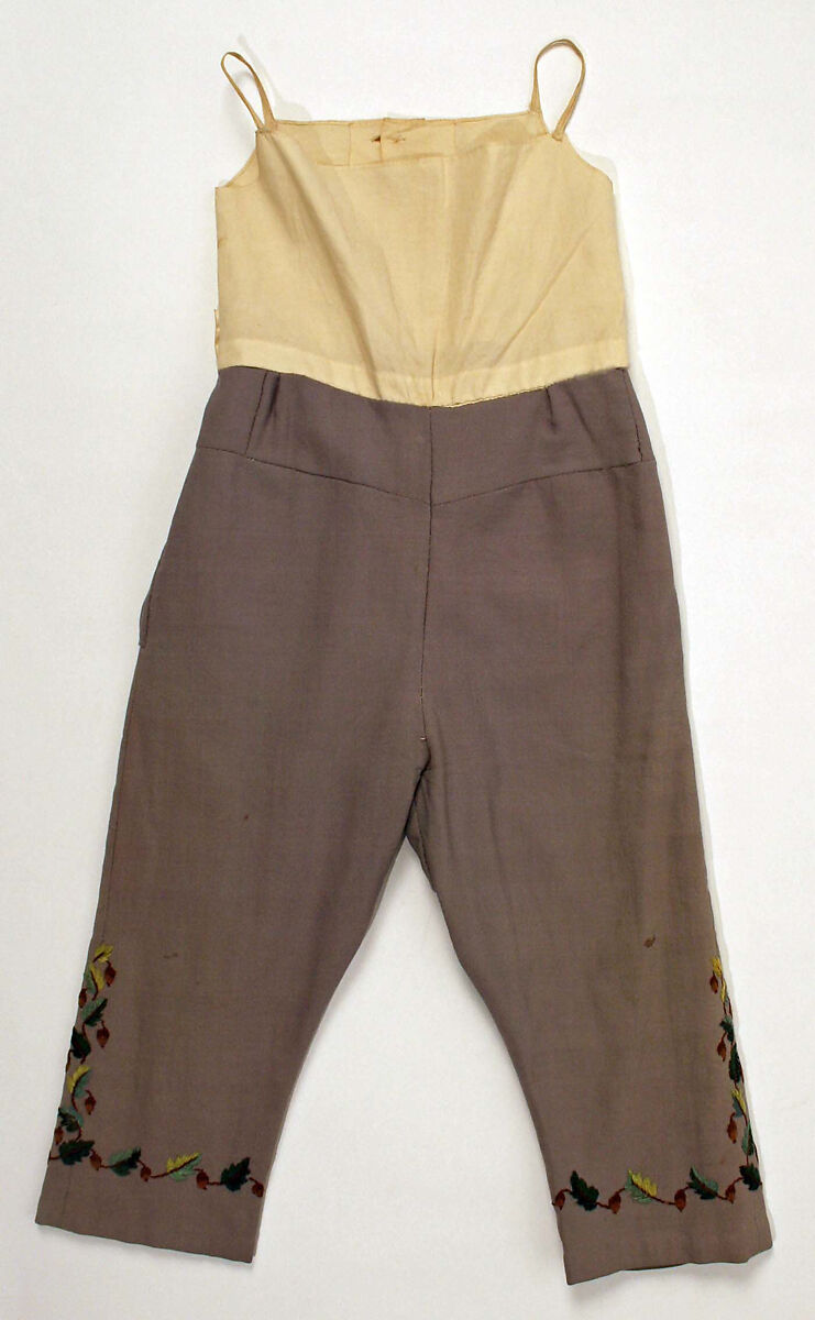 Ensemble, wool, American