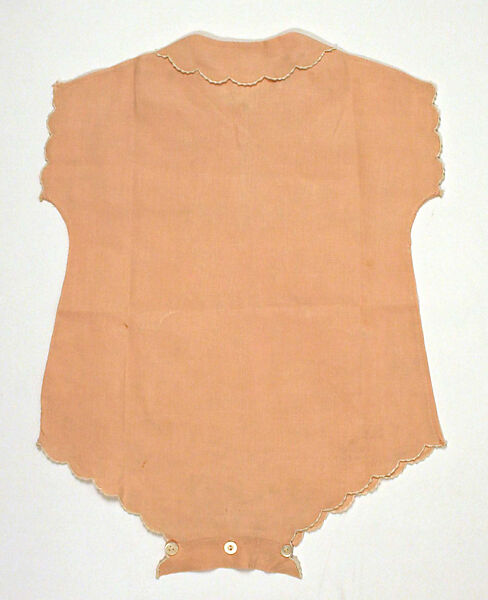 Romper, linen, probably European