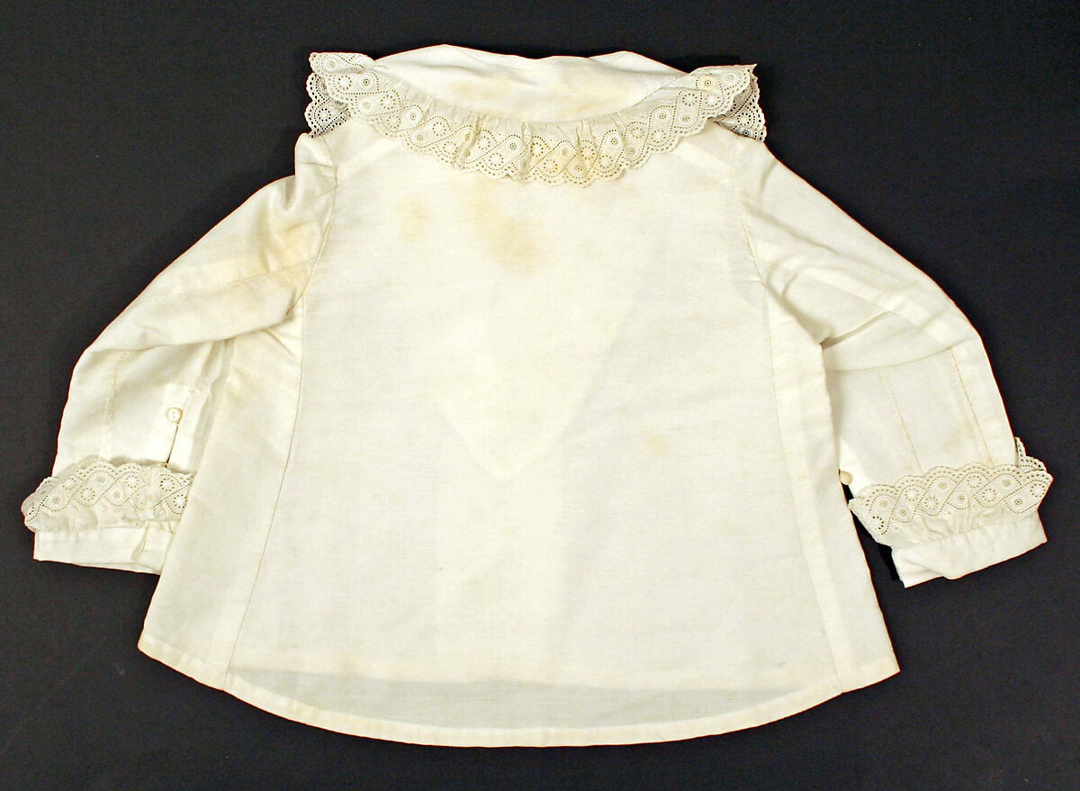 Shirt, cotton, probably American