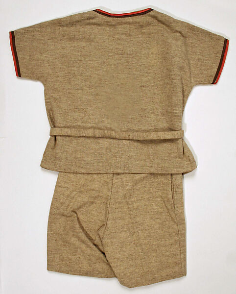 Suit, wool, cotton, French