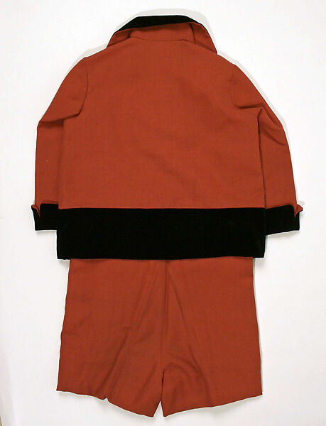 Suit, wool, cotton, French