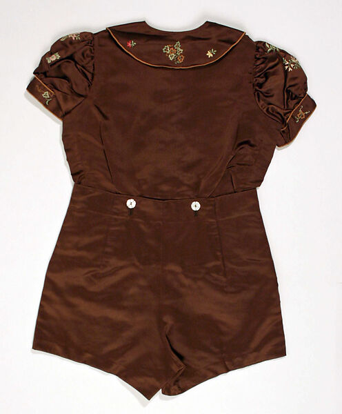 Suit, silk, European