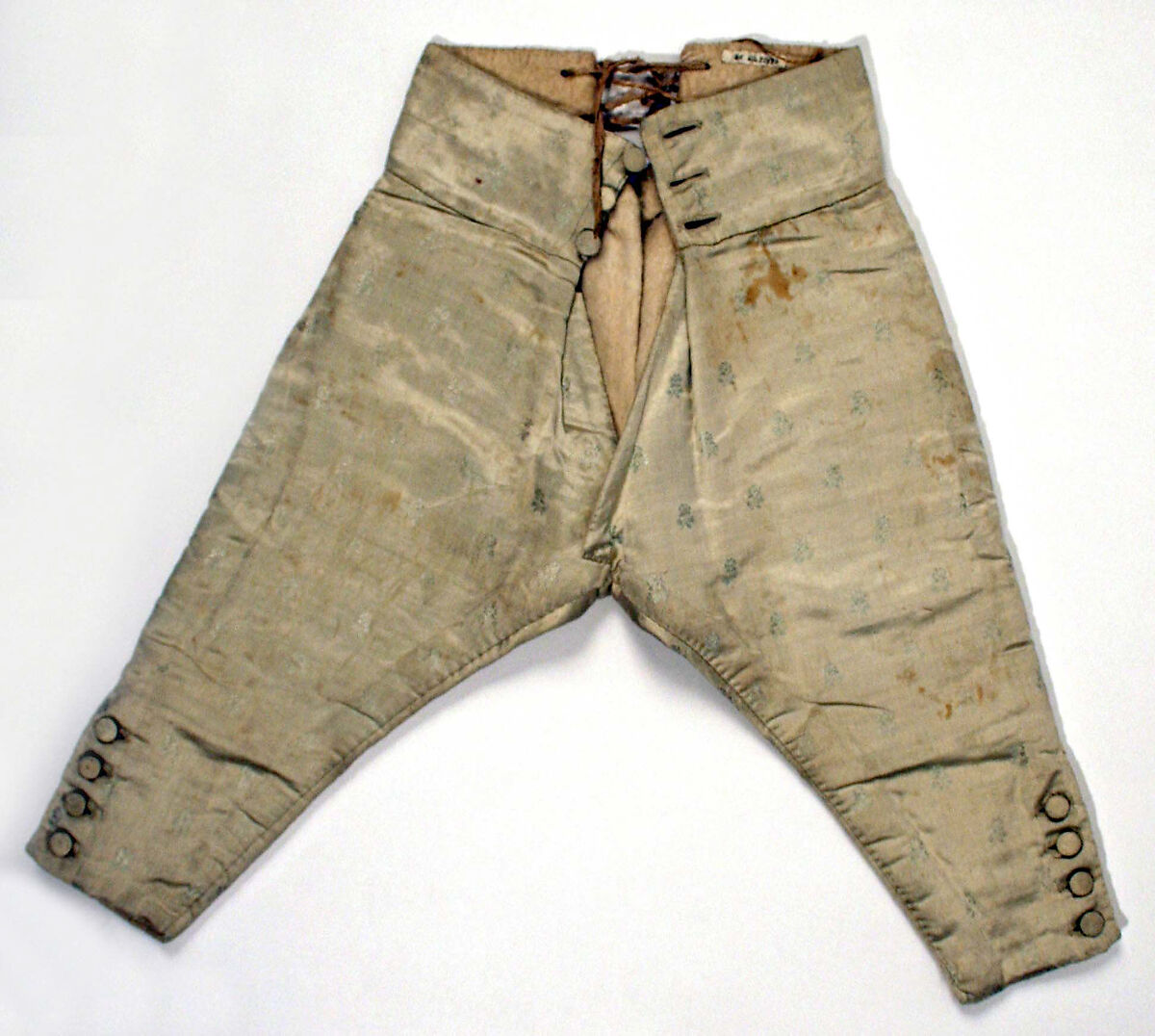 Suit, silk, cotton, French