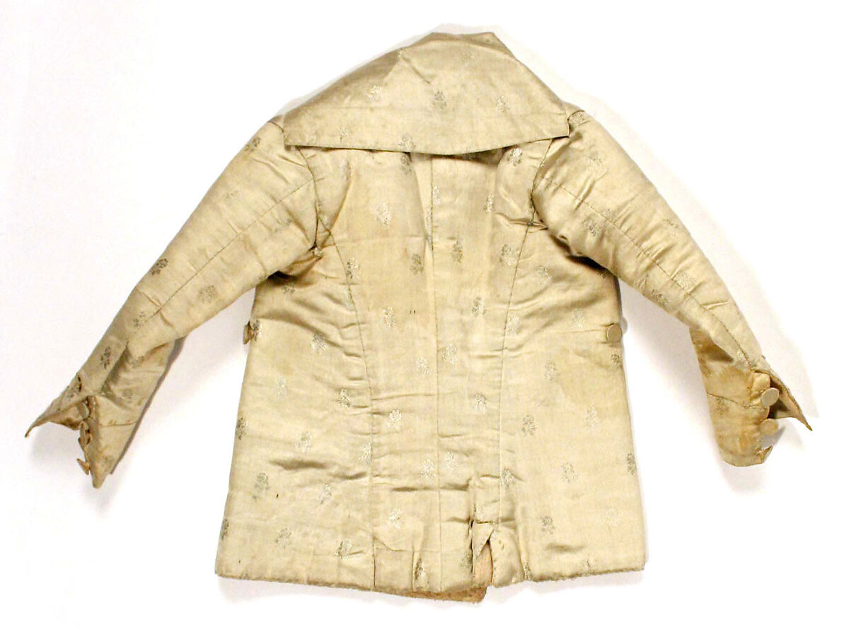 Suit, silk, cotton, French