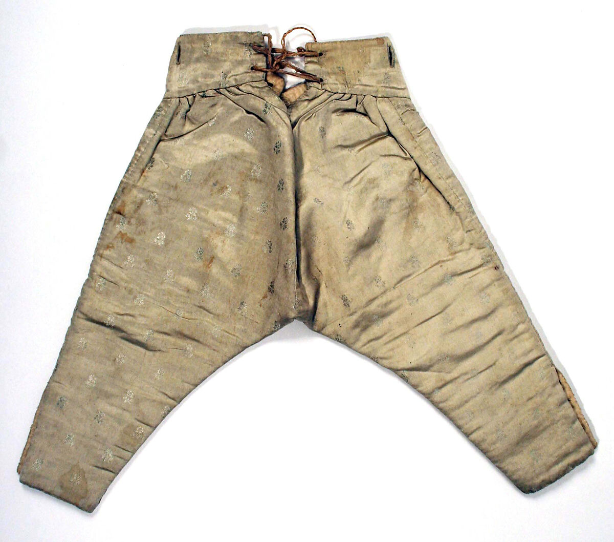 Suit, silk, cotton, French