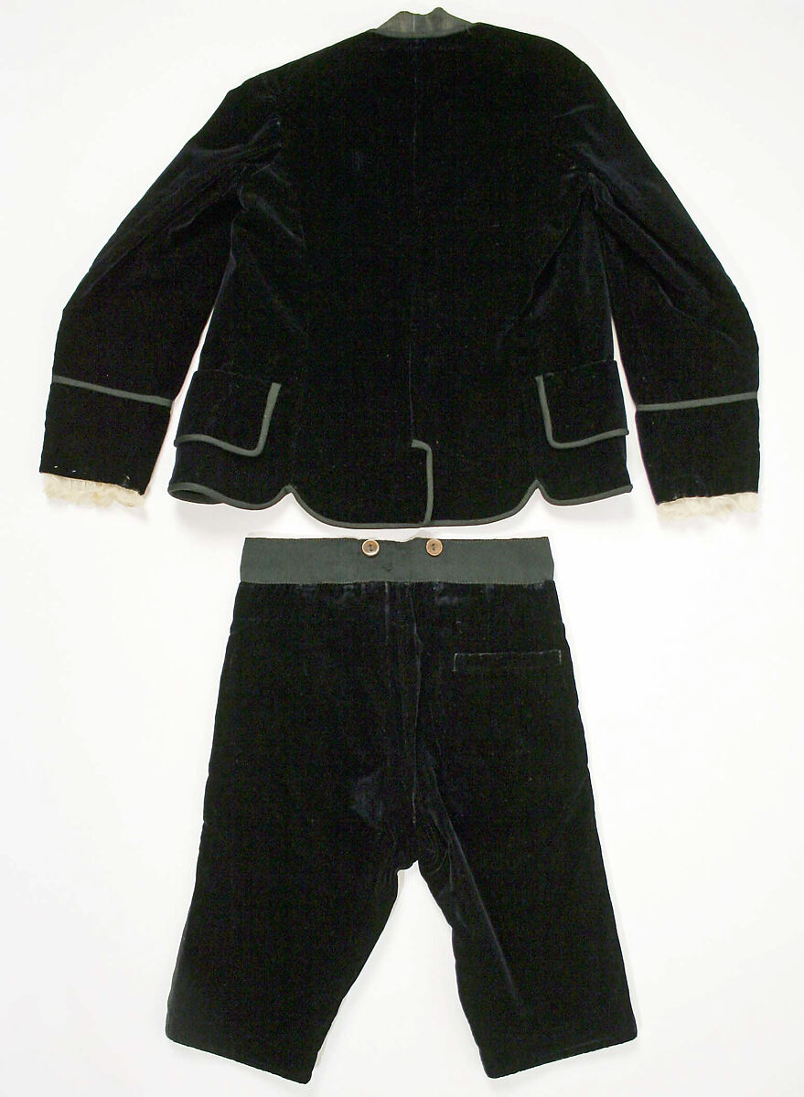 Suit, silk, American