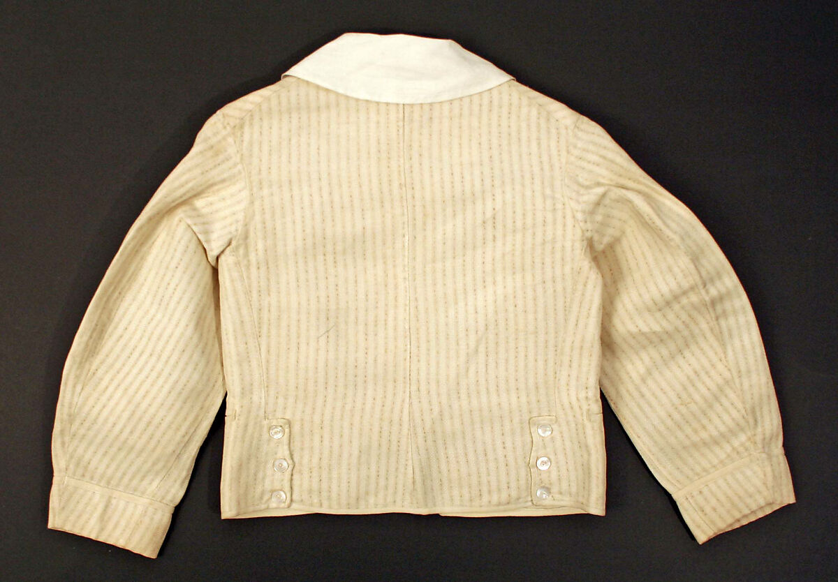 Suit, linen, American