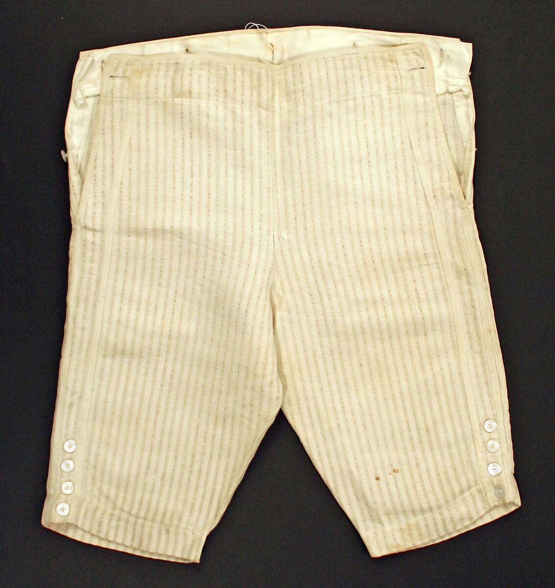 Suit, linen, American