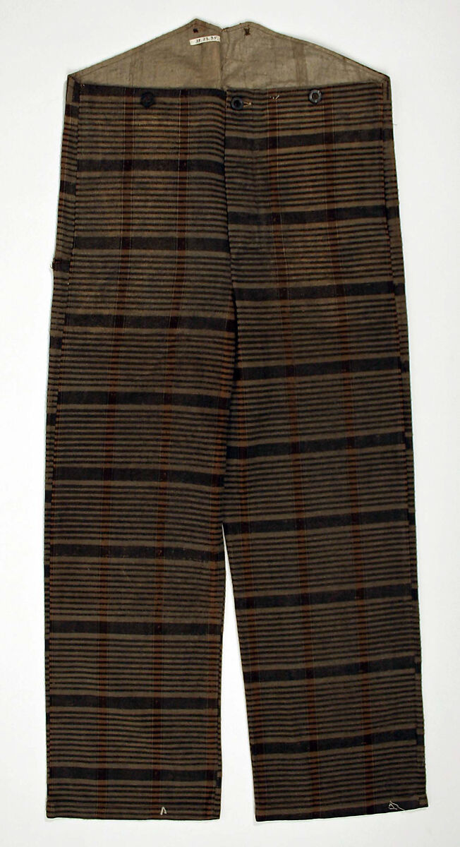 Trousers, wool, European 