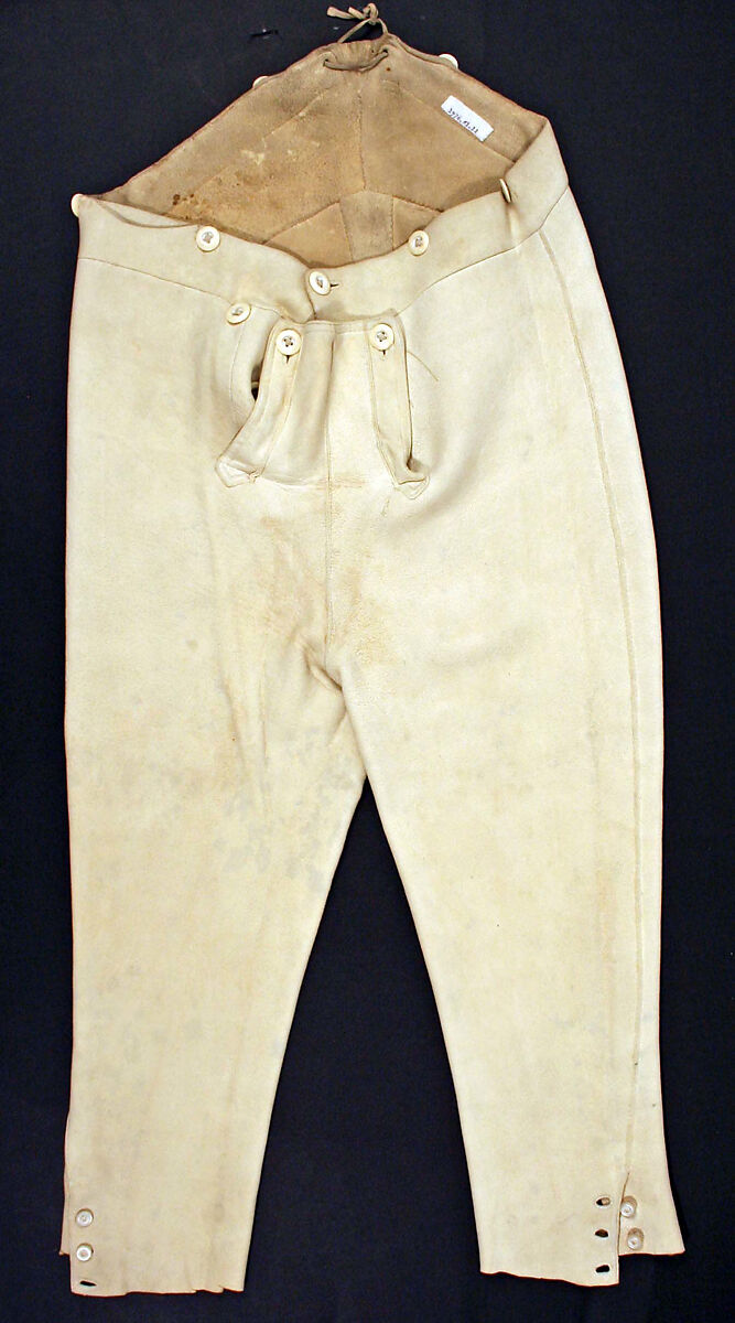 Breeches, leather, American 