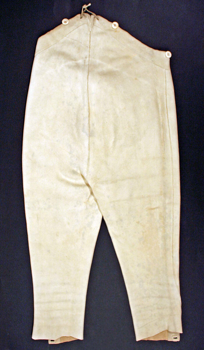 Breeches, leather, American