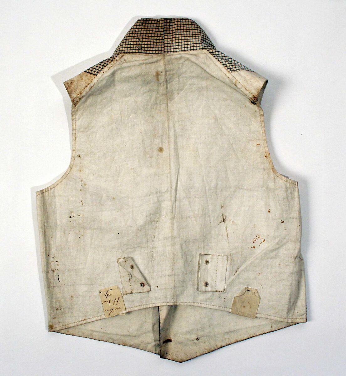 Vest, linen, European