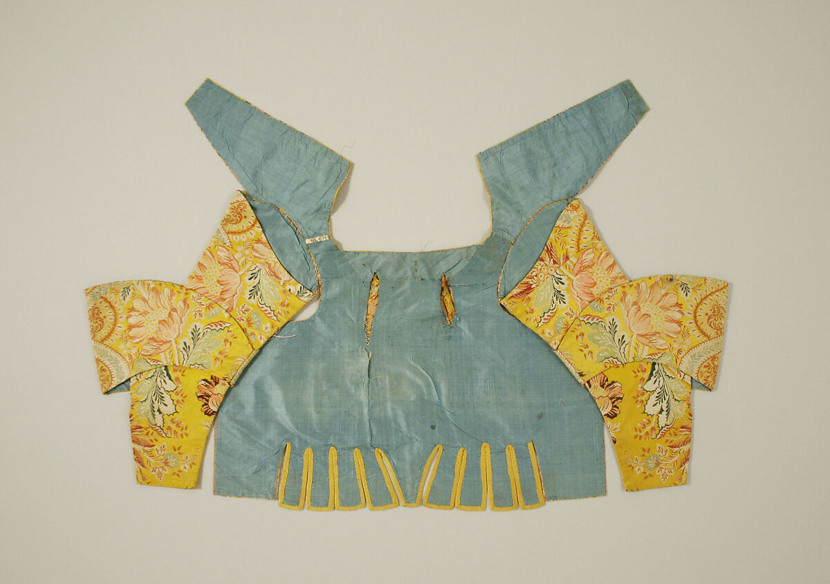 Bodice, silk, Spanish