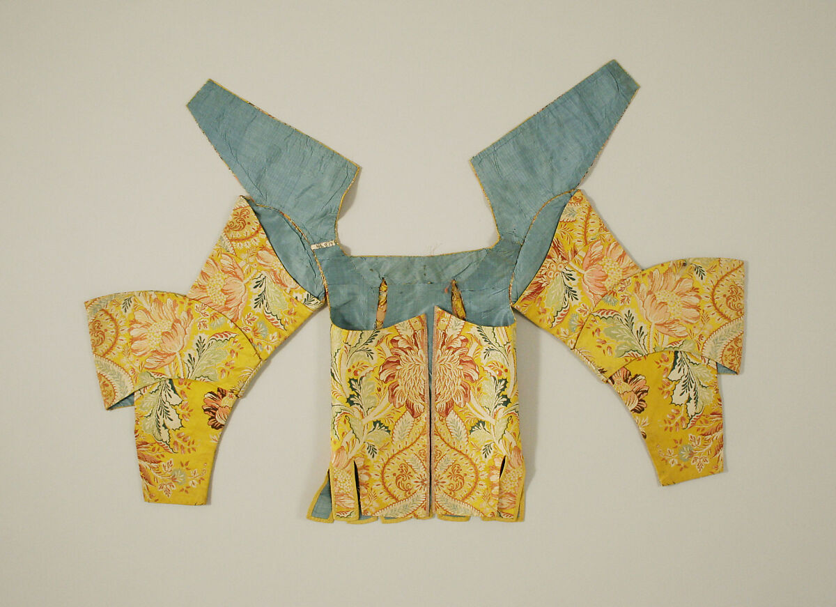 Bodice, silk, Spanish