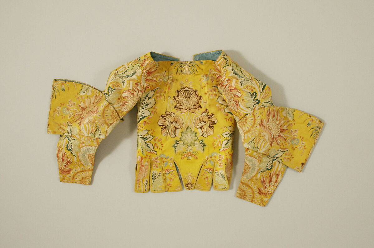 Bodice, silk, Spanish