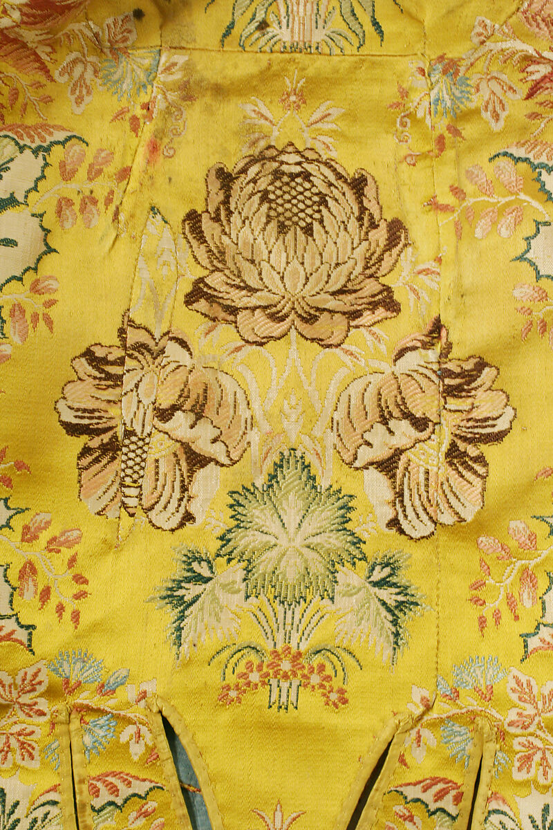 Bodice, silk, Spanish