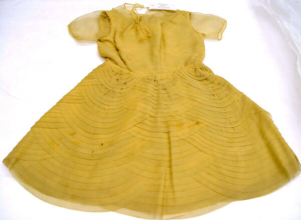 Dress, Jean Dessès (French (born Egypt), Alexandria 1904–1970 Athens), silk, French