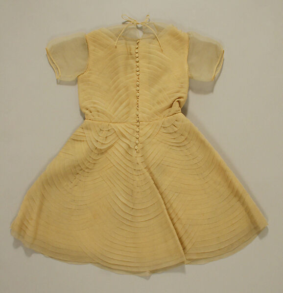 Dress, Jean Dessès (French (born Egypt), Alexandria 1904–1970 Athens), silk, French