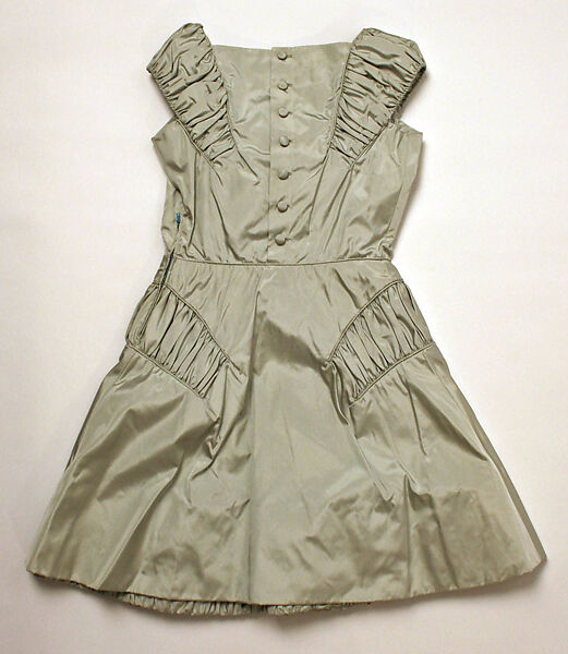 Dress, Jean Dessès (French (born Egypt), Alexandria 1904–1970 Athens), silk, French