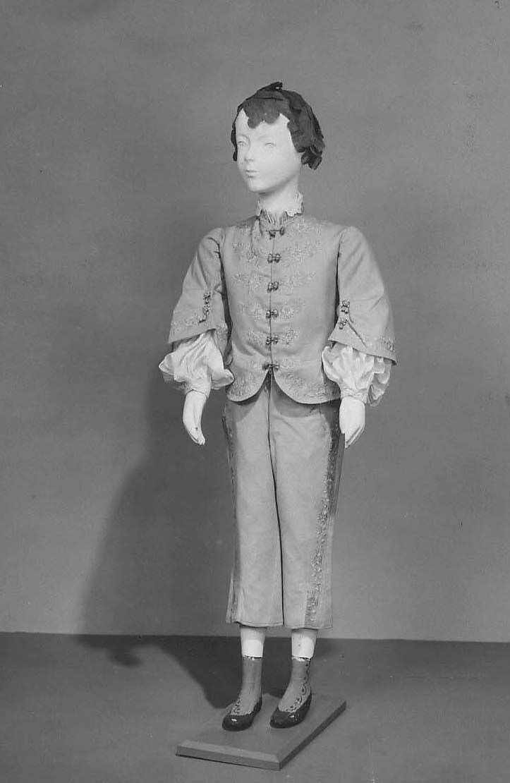 Suit, wool, silk, French