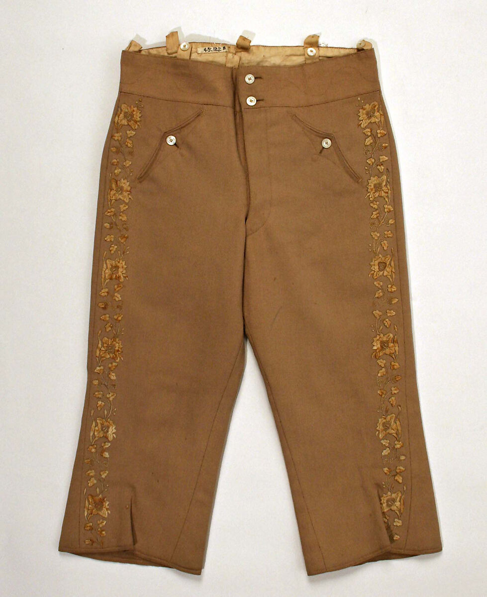 Suit, wool, silk, French