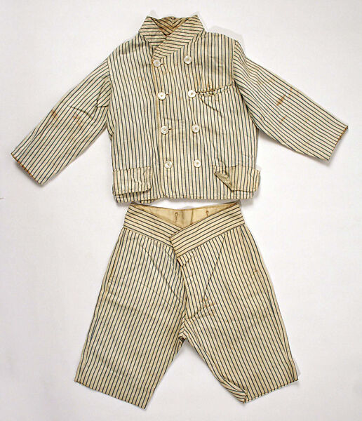 Suit, cotton, American 