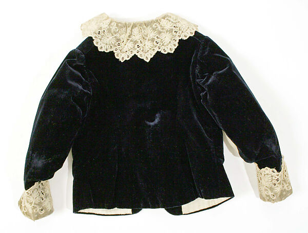 Suit, cotton, silk, American