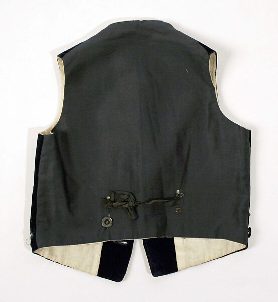 Suit, cotton, silk, American