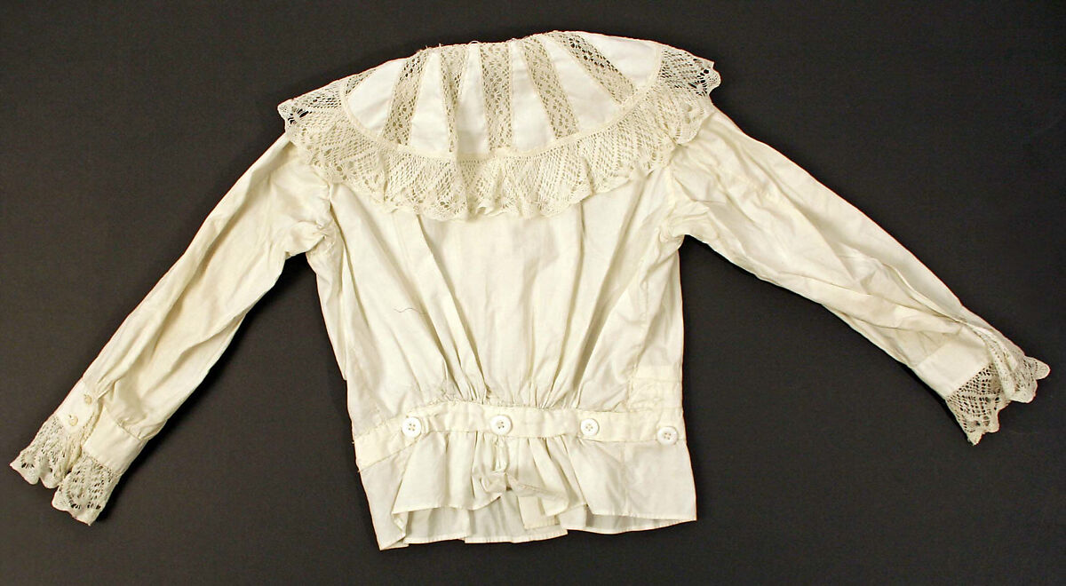 Suit, silk, cotton, American