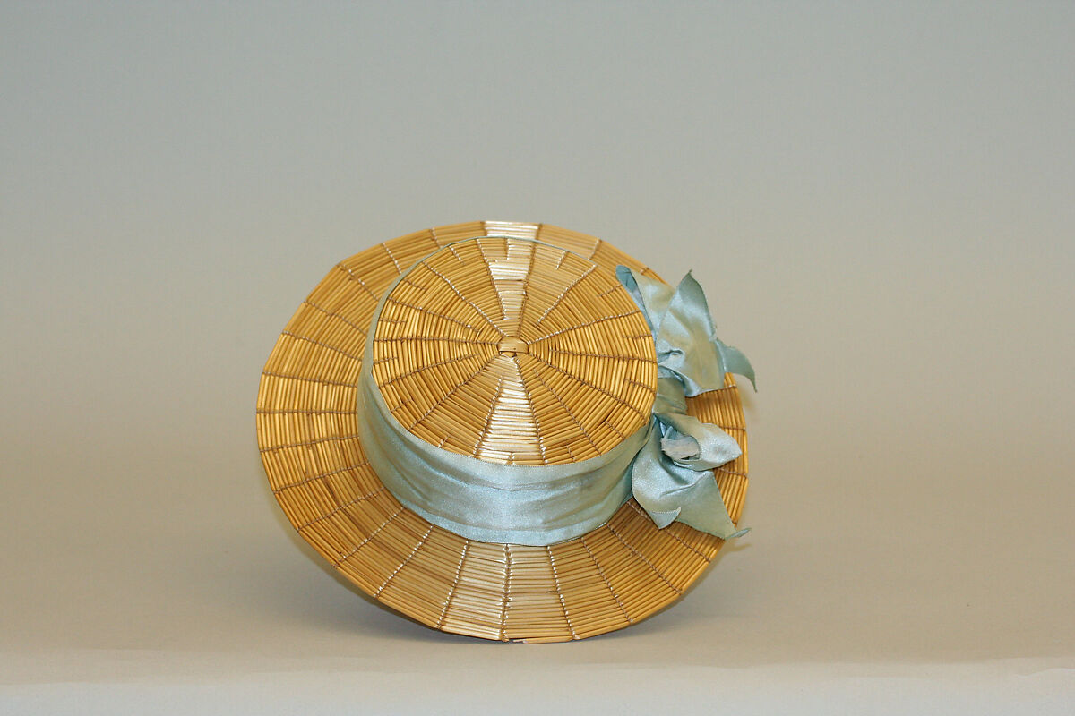 Hat, straw, American or European 