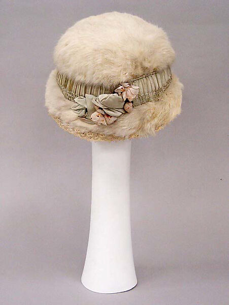 Hat, fur, American