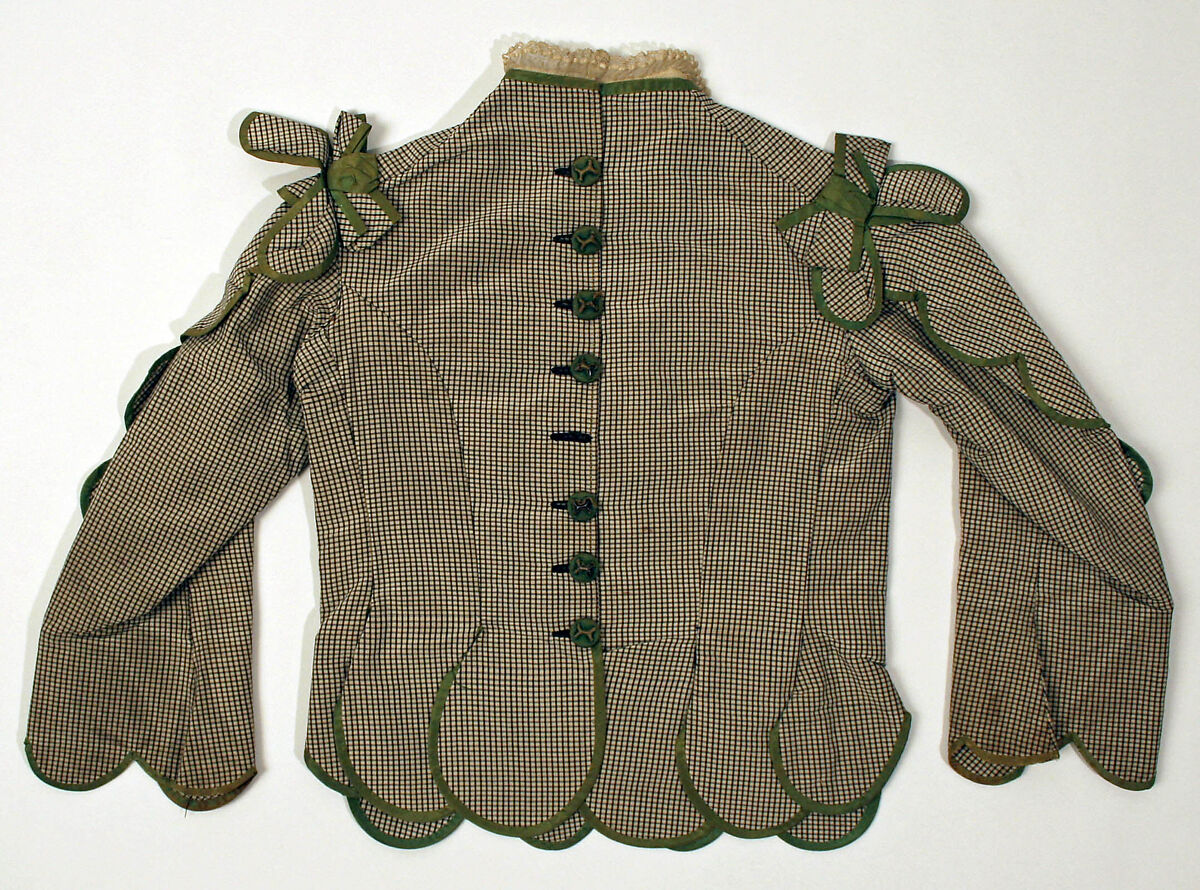 Dress, silk, American