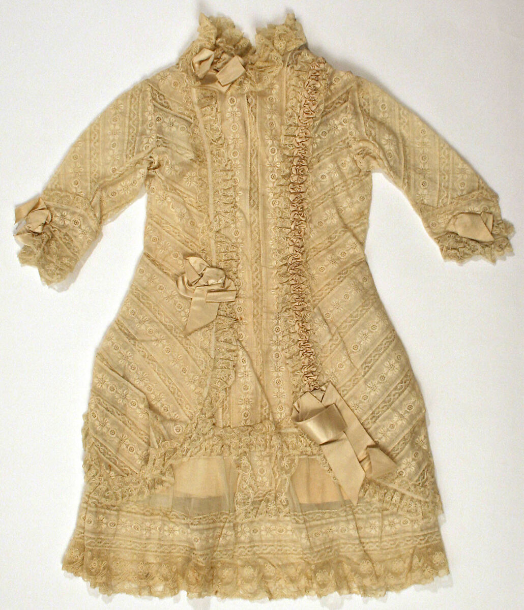 Dress, cotton, American 