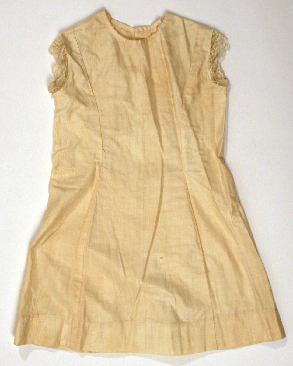 Dress, cotton, American