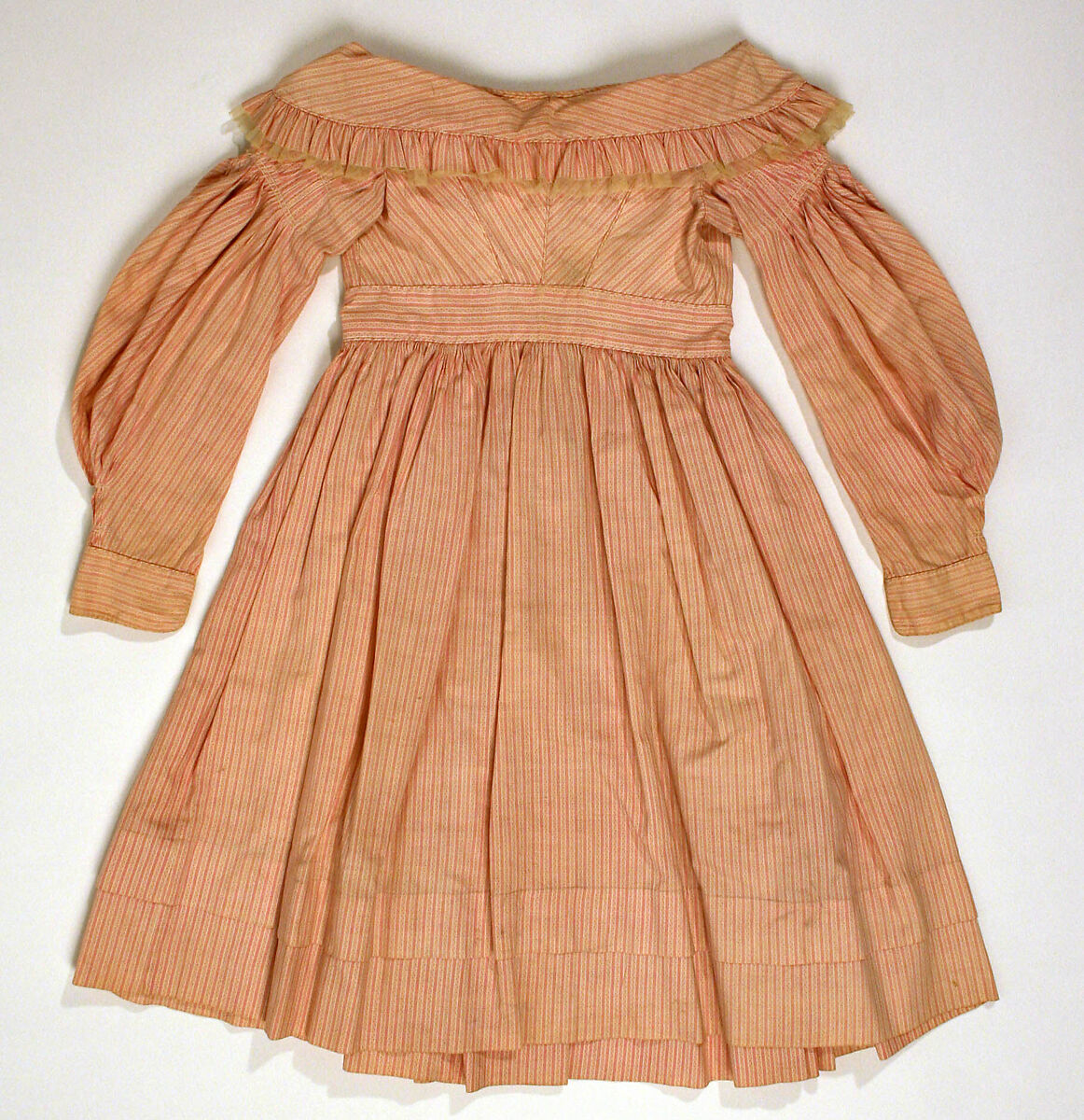 Dress, cotton, American