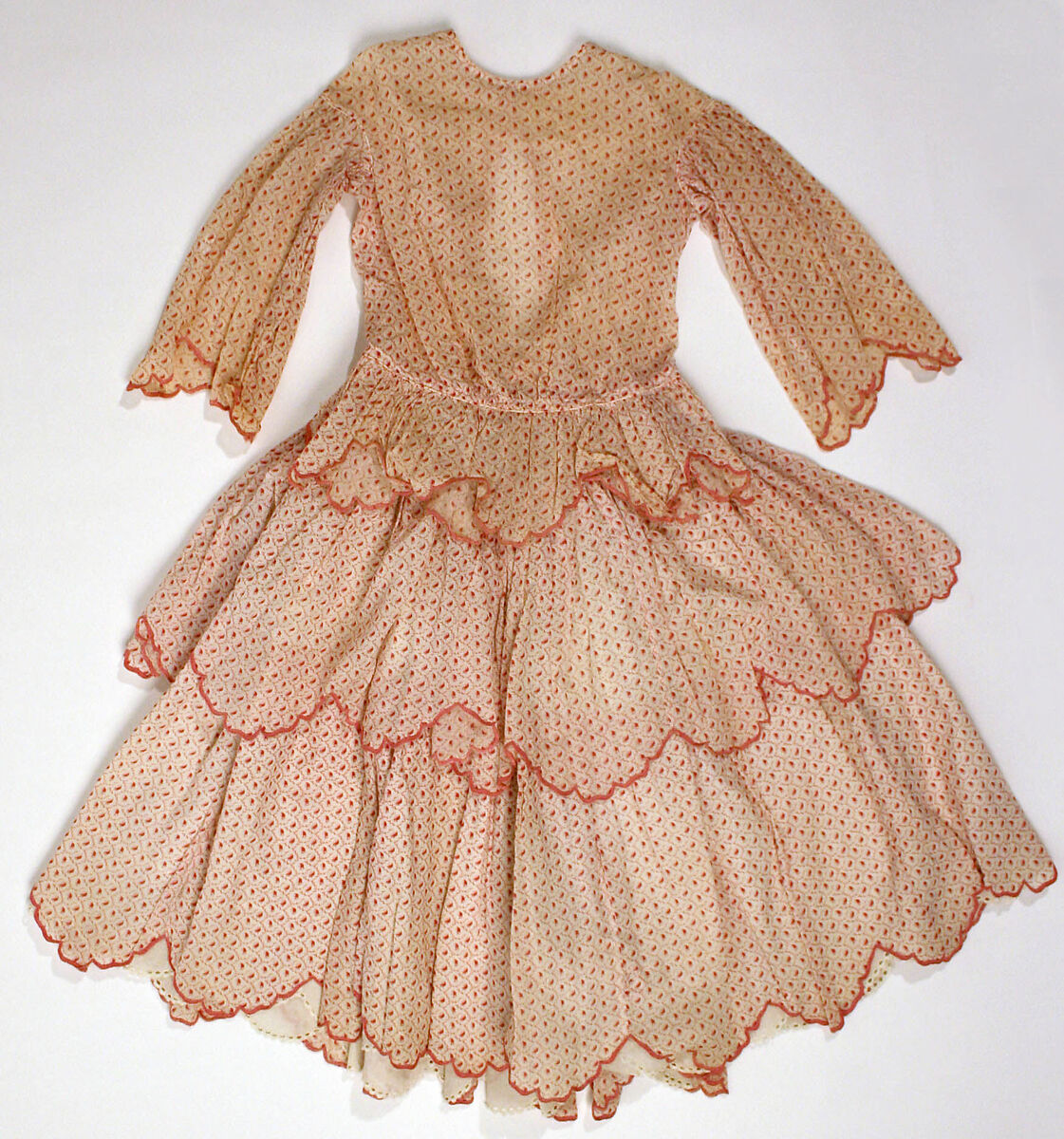 Dress, cotton, American 