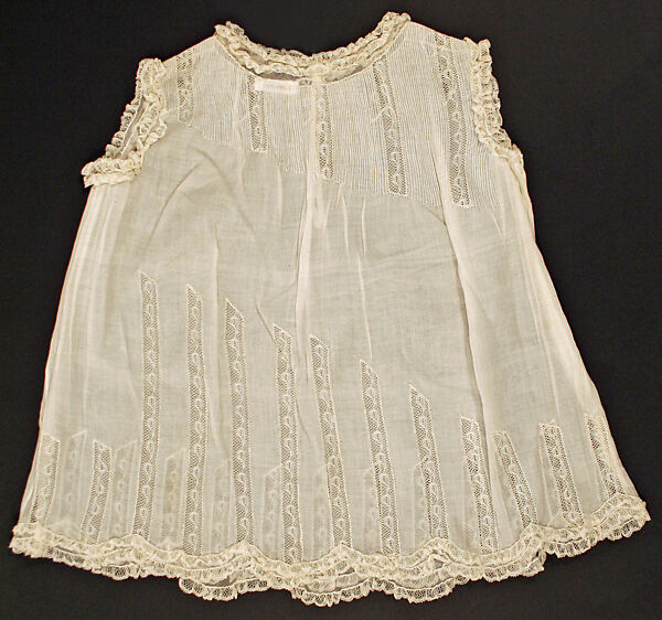 Dress, Fairyland (French), linen, cotton, French 