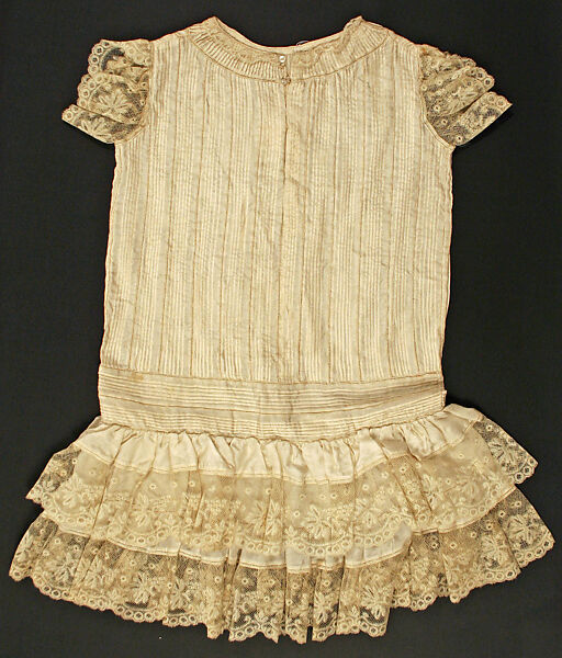 Dress, silk, French