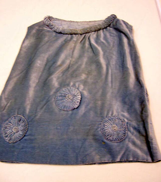 Dress, silk, French